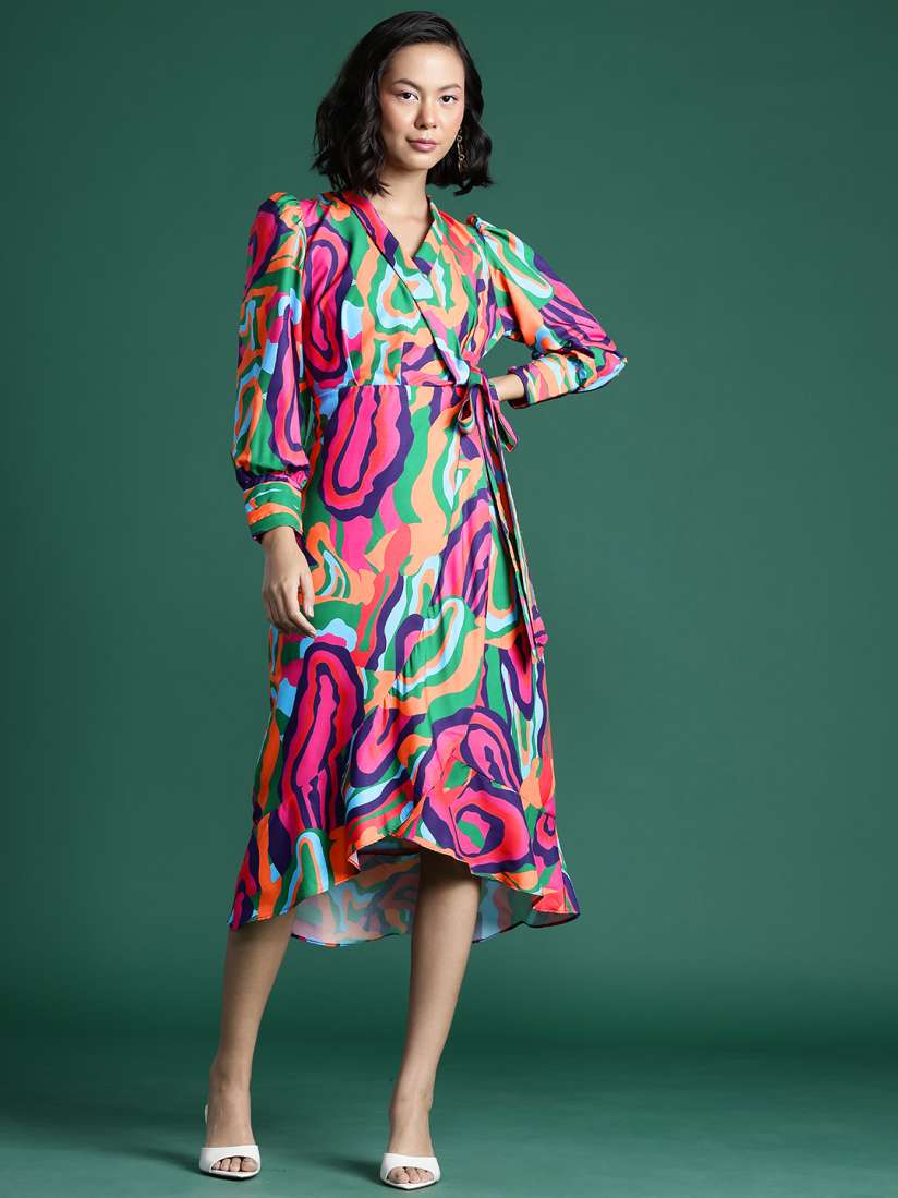 Sarong dress myntra discount