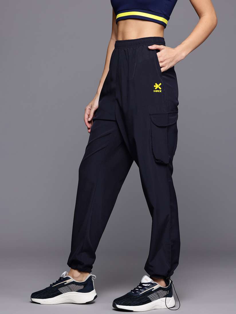 Buy HRX by Hrithik Roshan Women Cargo Style Lifestyle Joggers Track Pants for Women 28984210 Myntra