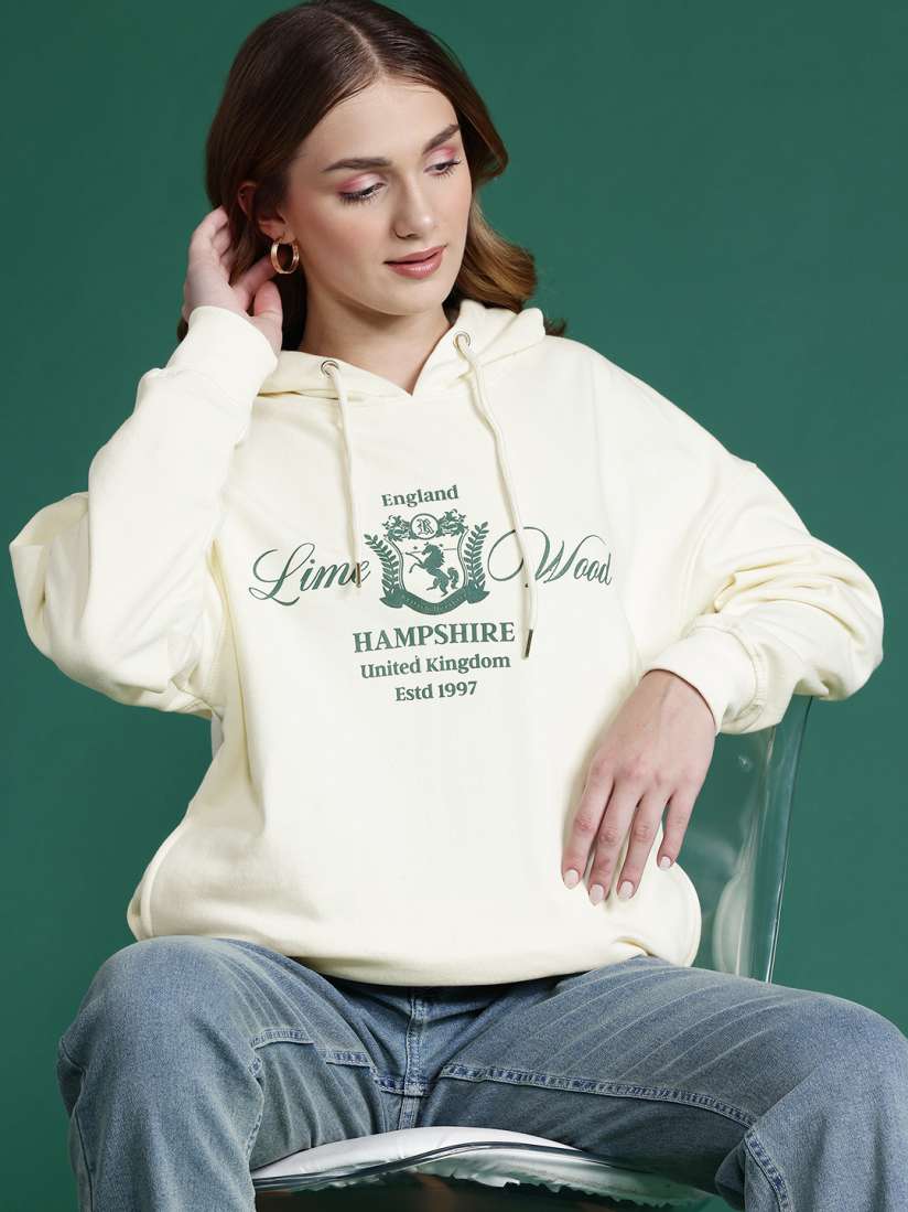 Myntra sweatshirt for ladies clearance