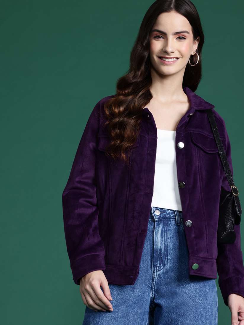 Myntra female jackets shop