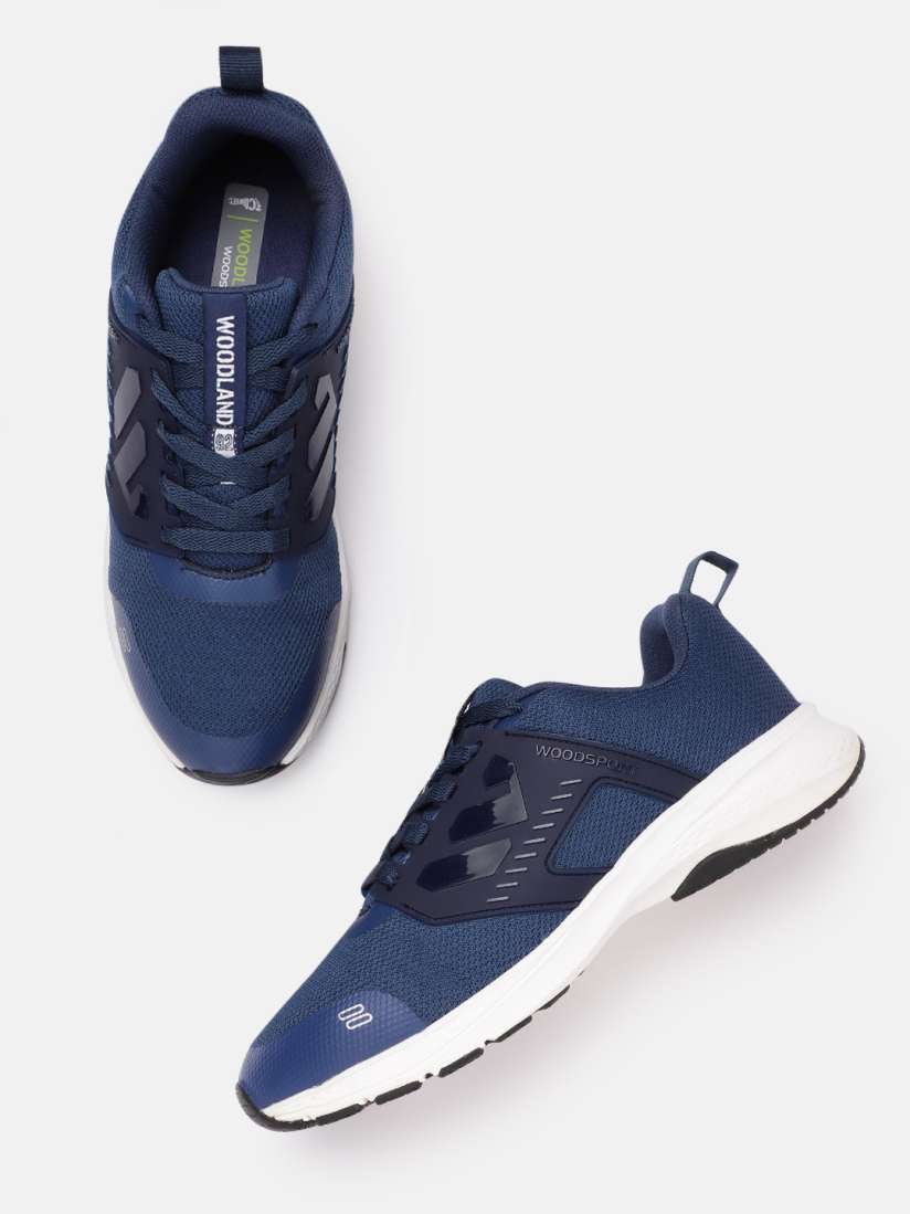 Woodland navy blue shoes polish on sale