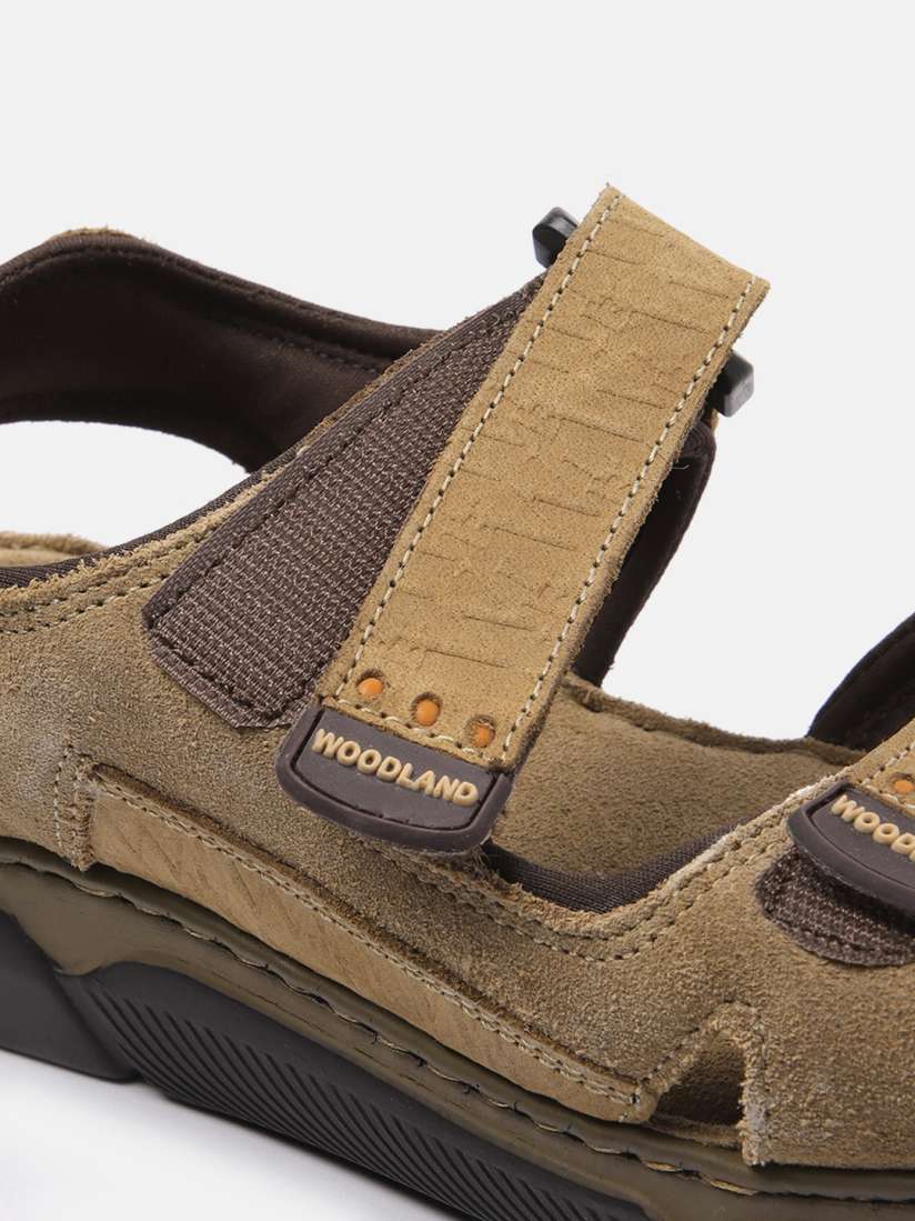 Woodland leather sandals top