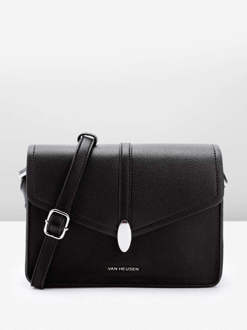 Buy Van Heusen Structured Sling Bag Handbags for Women 29004582 Myntra