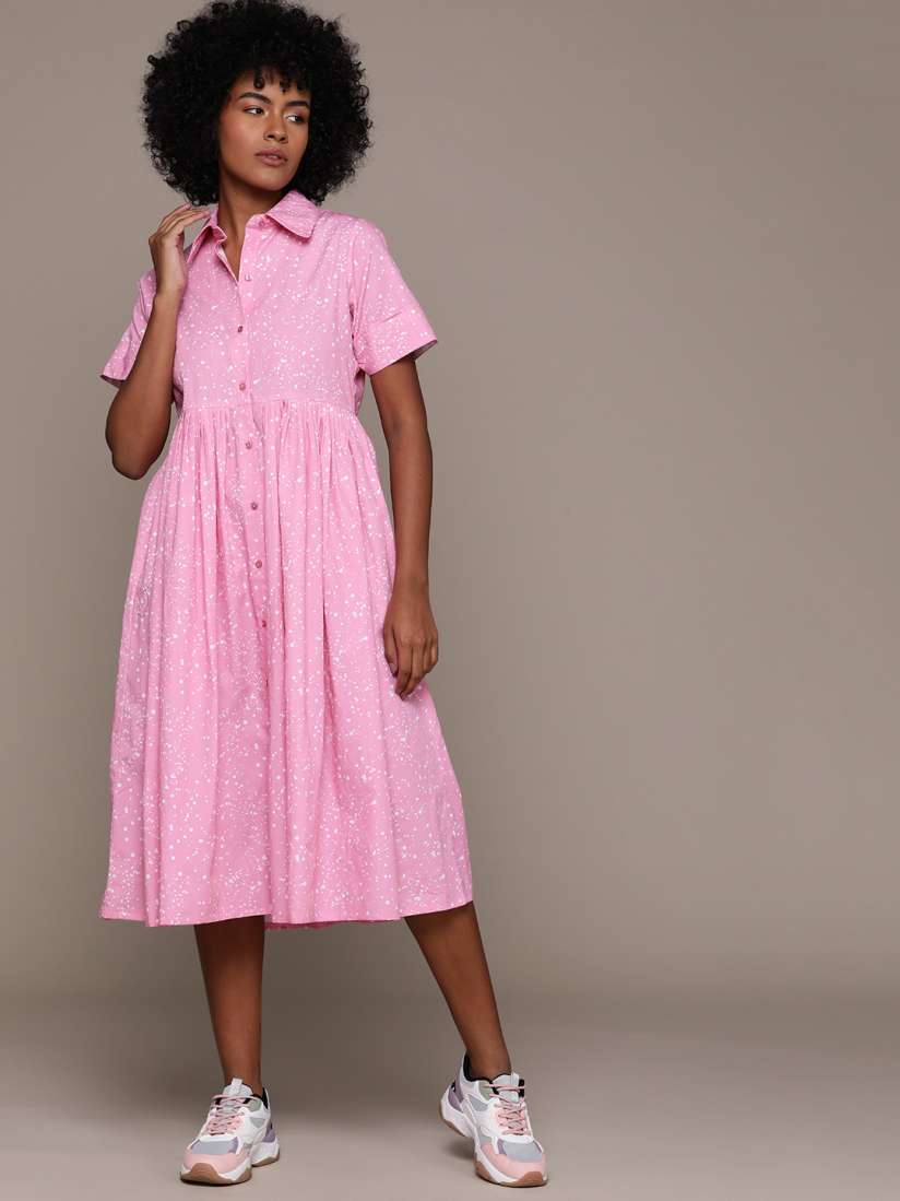 Shirt dress myntra clearance