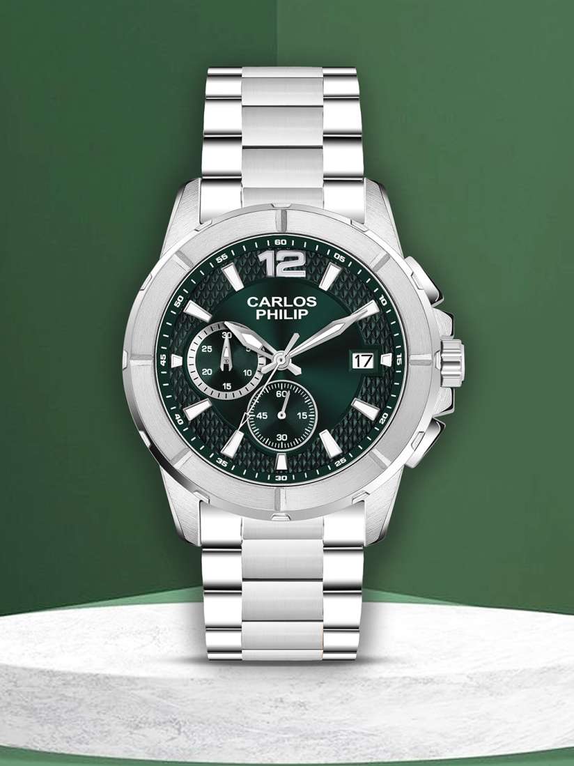 Buy CARLOS PHILIP Men Embellished Dial Reset Time Analogue Watch Expedition Series S03846 Watches for Men 29010548 Myntra