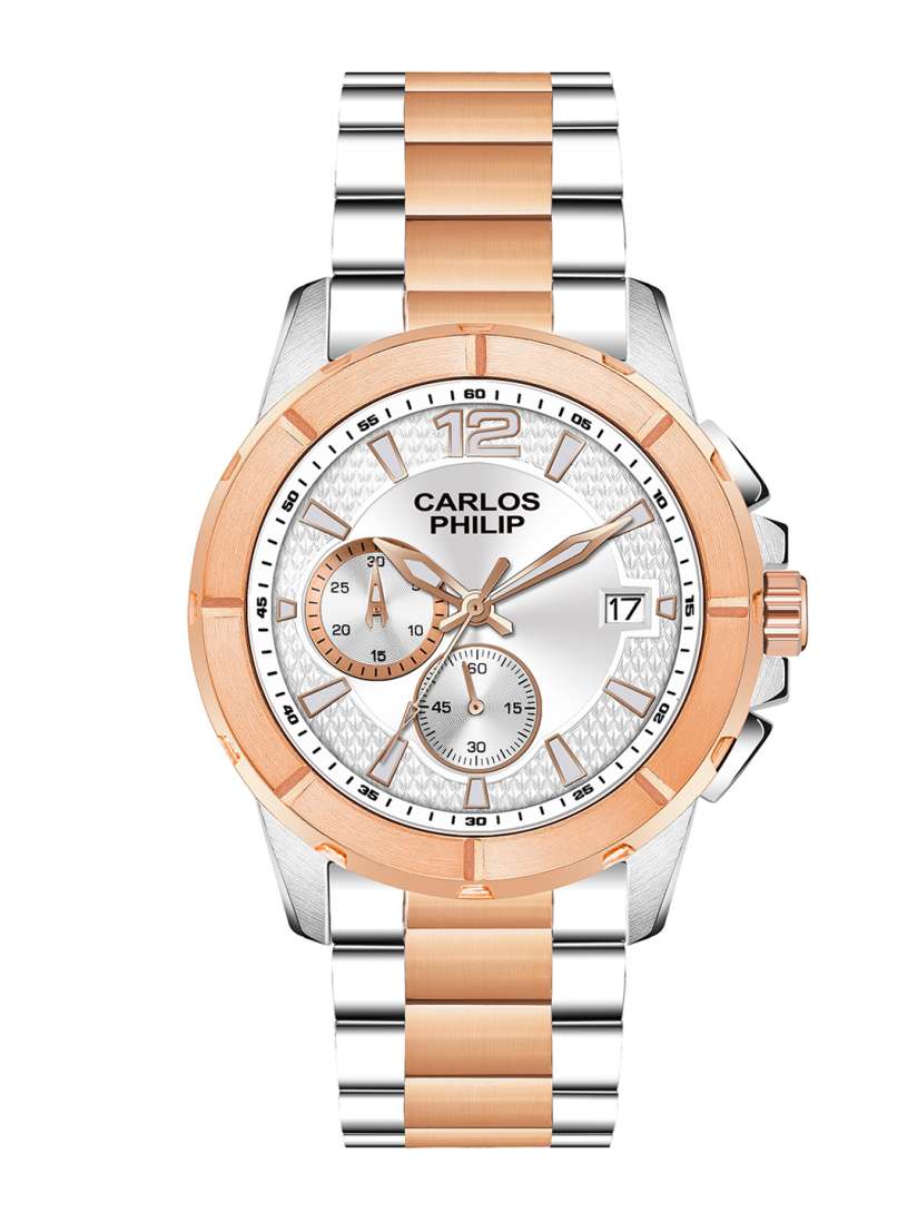 Buy CARLOS PHILIP Men Stainless Steel Bracelet Style Analogue Watch Expedition Series S03846 4 Watches for Men 29010614 Myntra