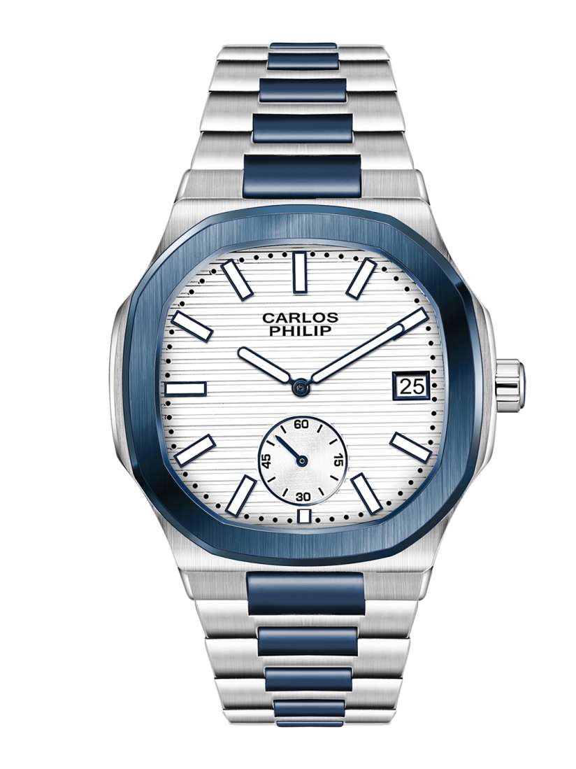 Buy CARLOS PHILIP Men Stainless Steel Bracelet Style Straps Analogue Watch Precision Series Watches for Men 29010618 Myntra