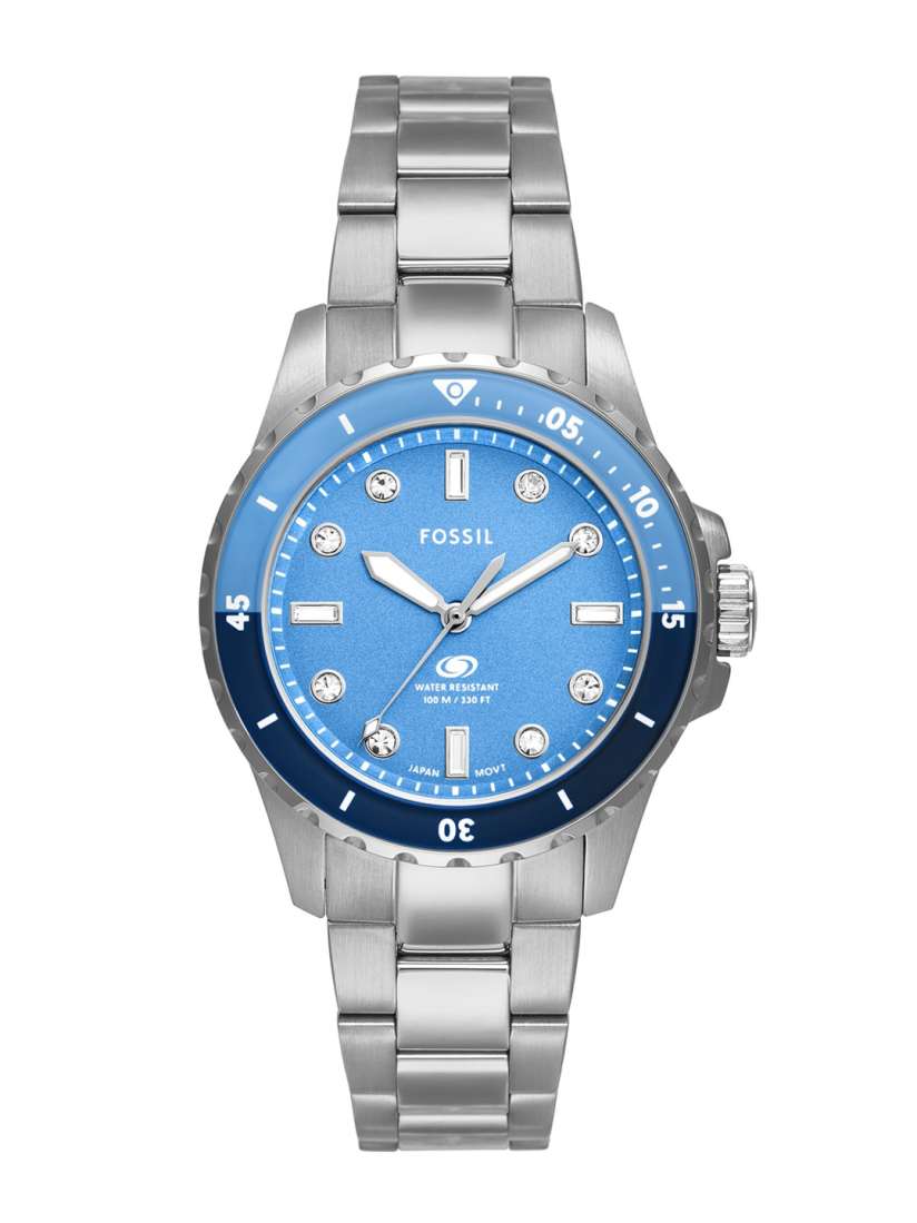 Buy Fossil Women Embellished Dial Stainless Steel Straps Analogue Watch ES5353 Watches for Women 29012006 Myntra