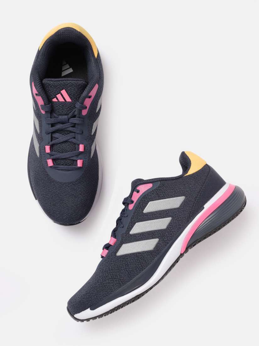 Pink and black adidas womens shoes hot sale