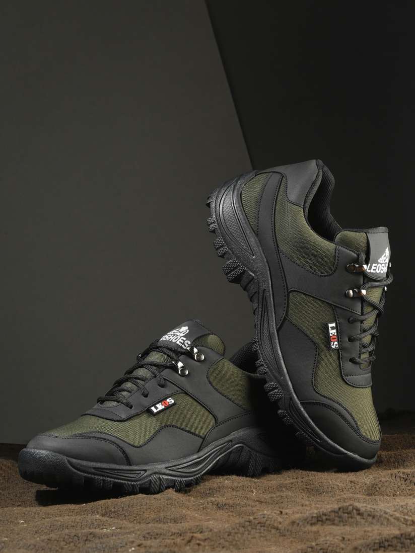 Buy Leo s Fitness Shoes Men Antimicrobial Canvas Trekking Shoes Sports Shoes for Men 29022954 Myntra