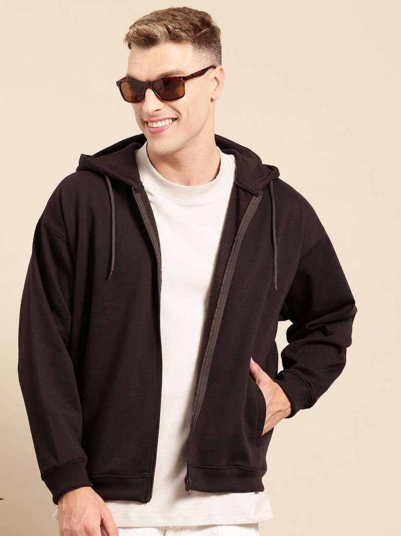Buy Mast Harbour Men Hooded Sweatshirt Sweatshirts for Men 29035198 Myntra
