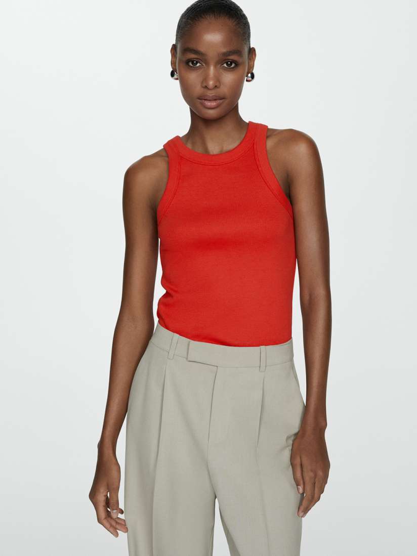 Mango sleeveless top hot sale