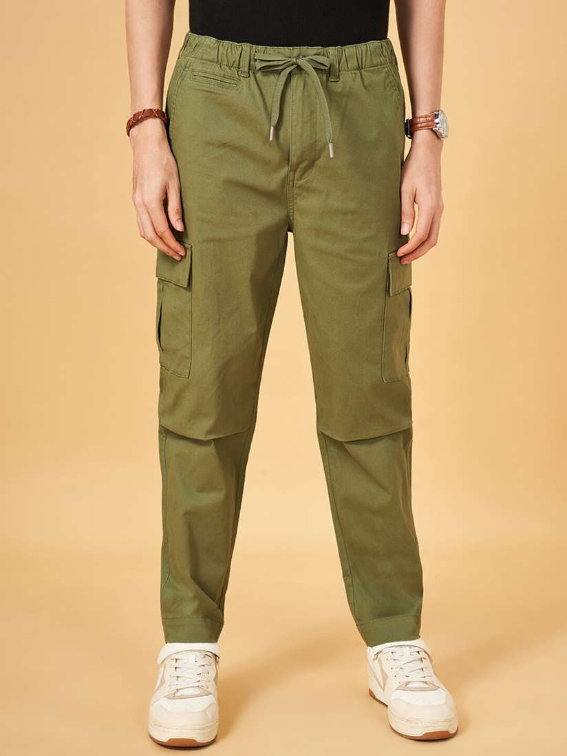 Buy Urban Ranger by pantaloons Men Mid Rise Joggers Trousers Trousers for Men 29042174 Myntra