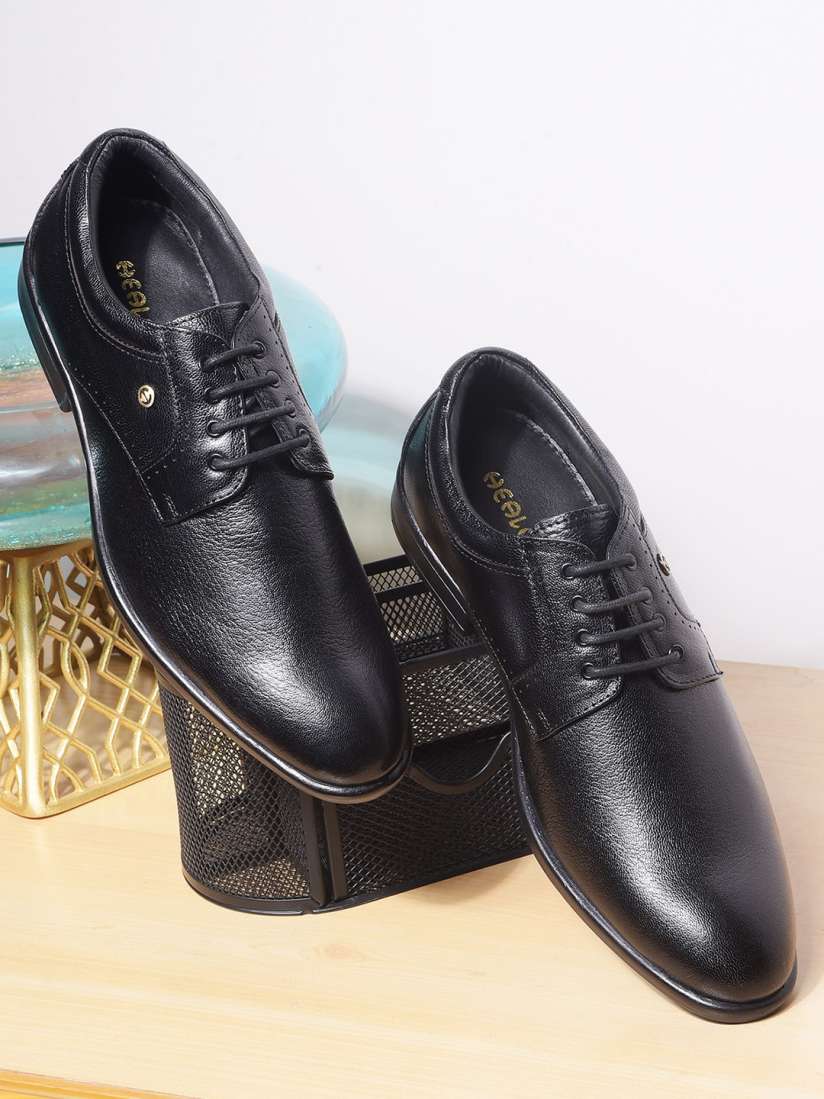 Liberty black leather formal shoes best sale