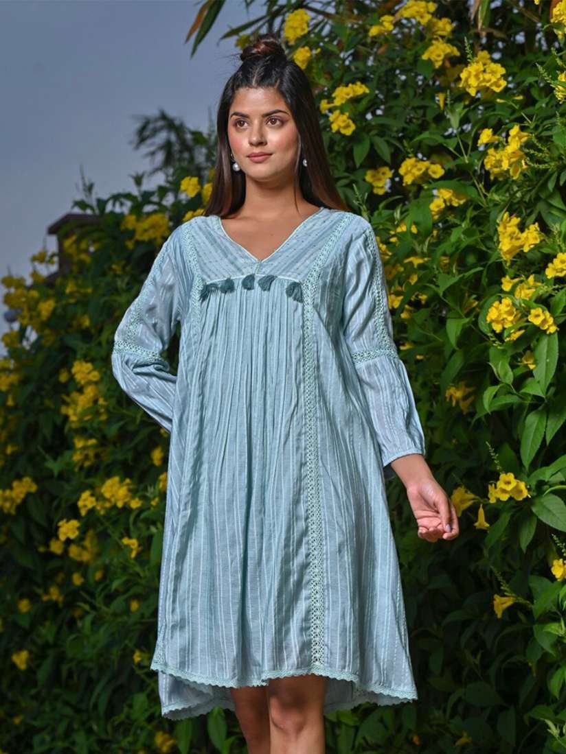 Buy Nyaro Cotton A Line Dress Dresses for Women 29060802 Myntra
