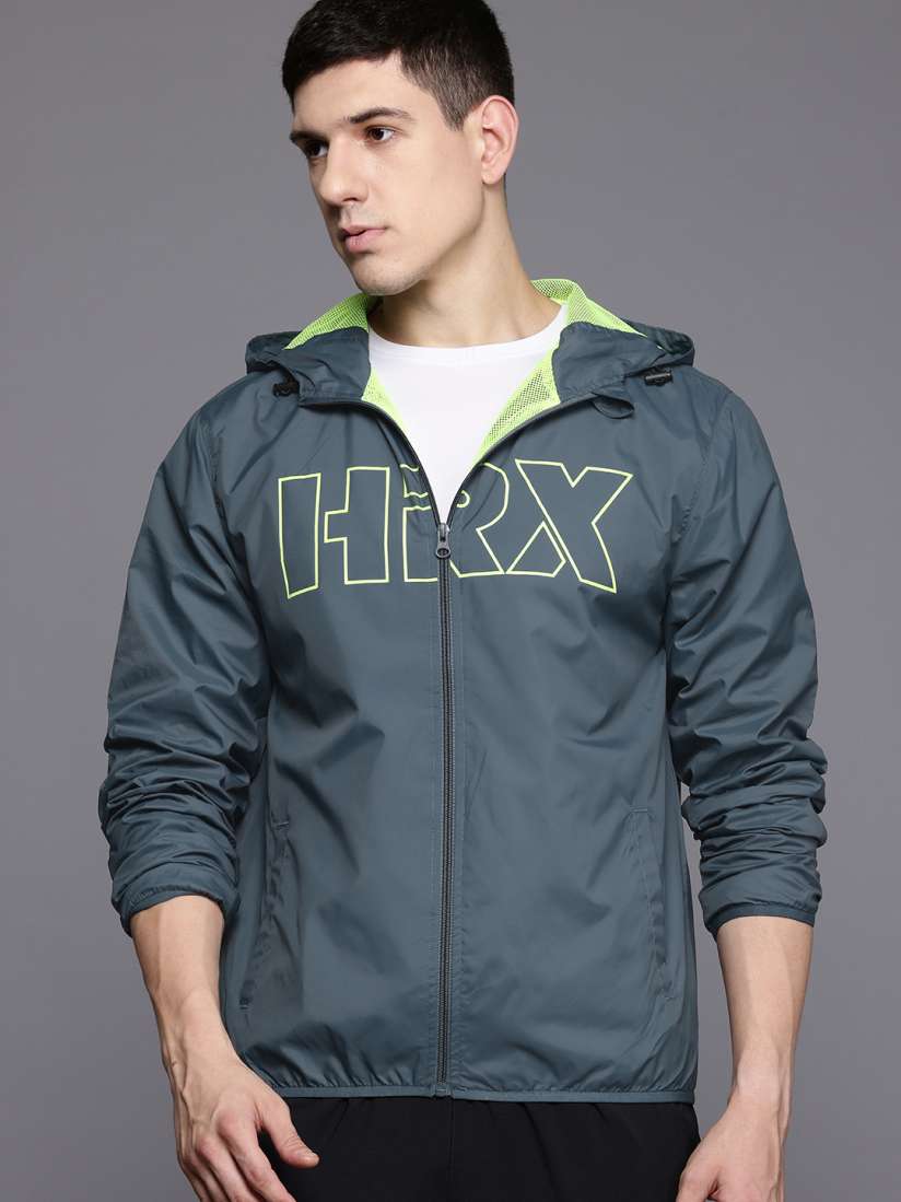 Buy HRX by Hrithik Roshan Printed Rapid Dry Training Tailored Jacket Jackets for Men 29067410 Myntra