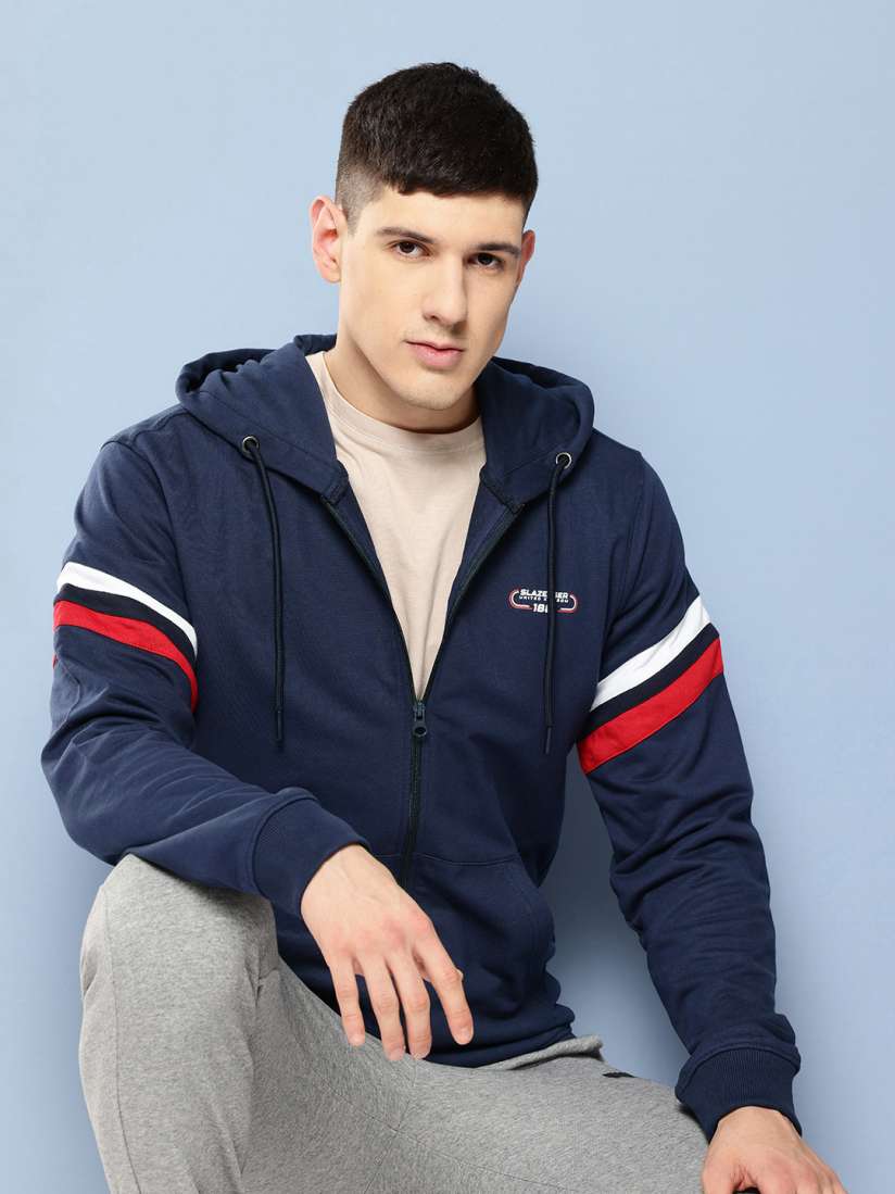 Buy Slazenger Hooded Sports Sweatshirt Sweatshirts for Men 29067538 Myntra