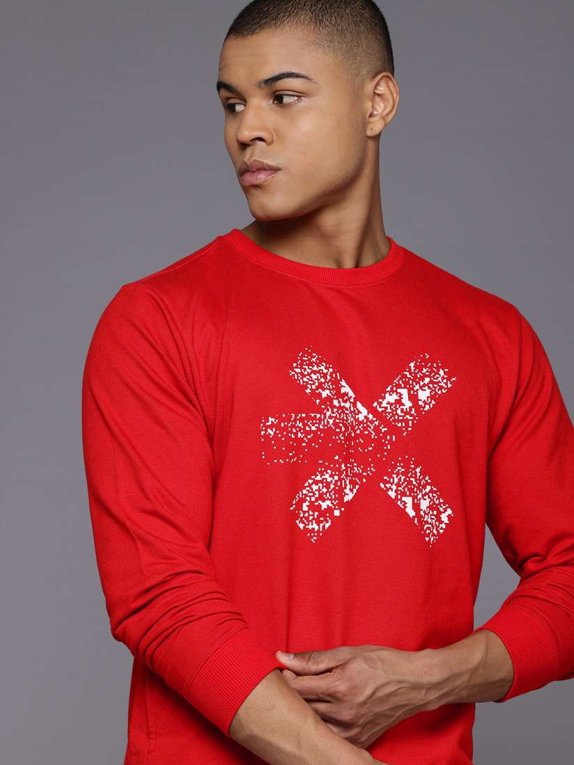 Buy HRX by Hrithik Roshan Men Printed Training Sweatshirt Sweatshirts for Men 29068184 Myntra
