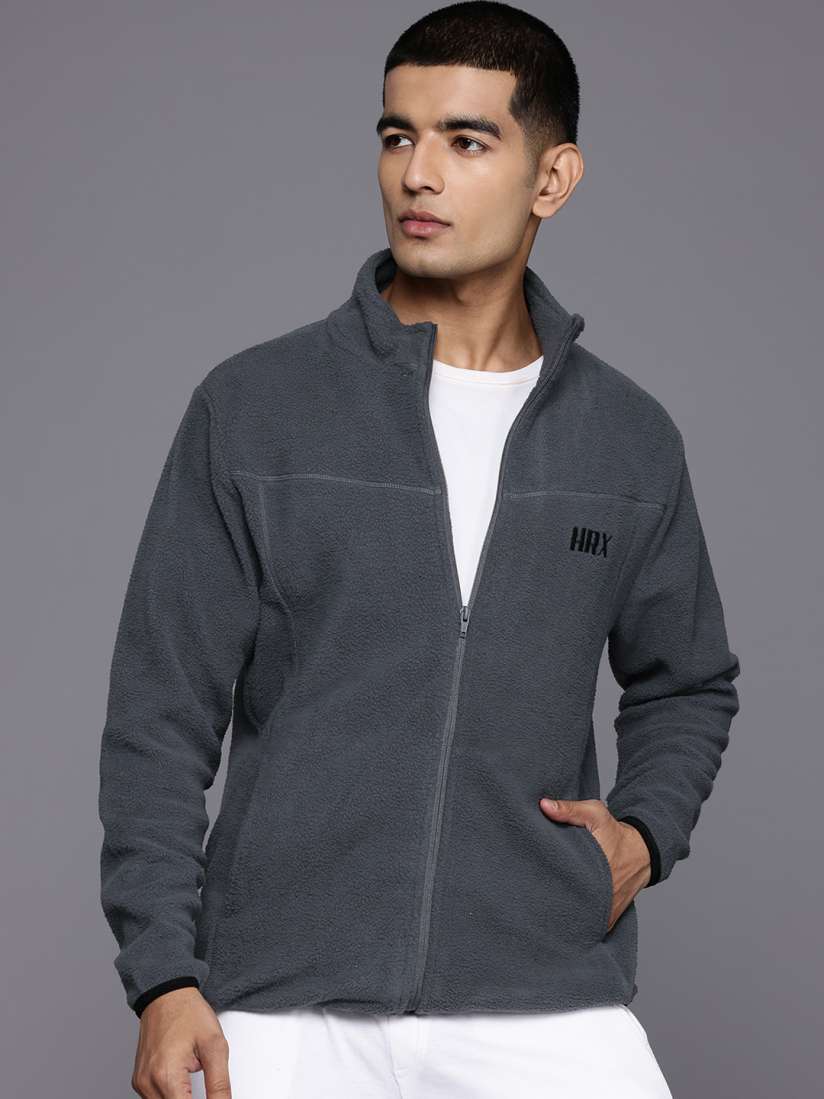 Buy HRX by Hrithik Roshan Fleece Rapid Dry Outdoor Sweatshirt Sweatshirts for Men 29068262 Myntra