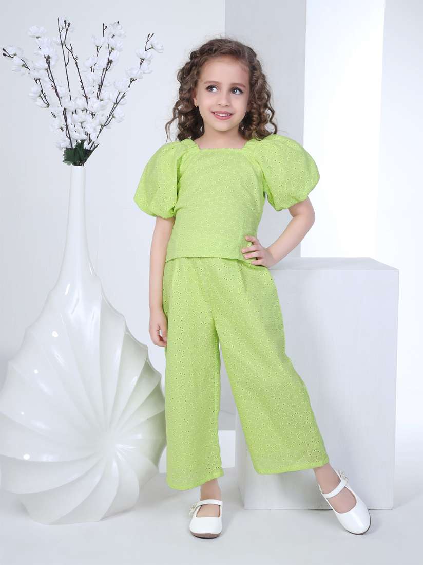 Buy Peppermint Girls Top with Palazzos Clothing Set for Girls 29069172 Myntra