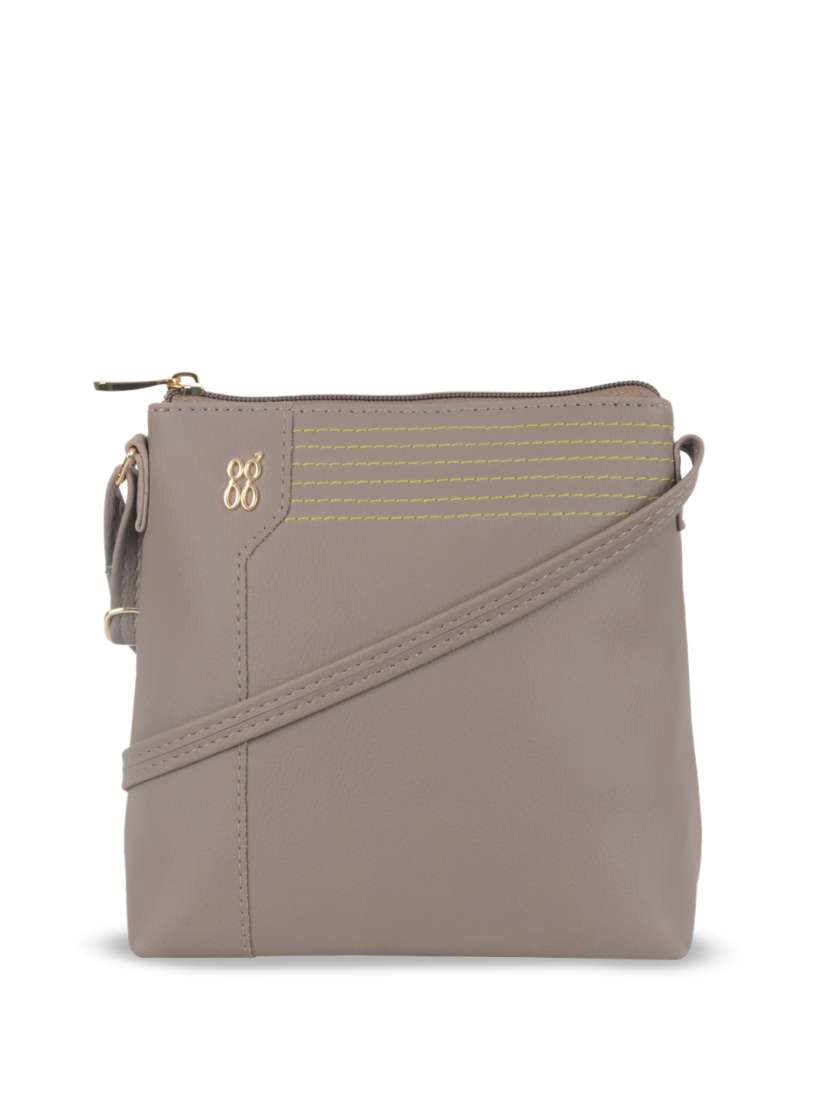 Buy Baggit Textured Zip Detail PU Structured Sling Bag Handbags for Women 29070840 Myntra