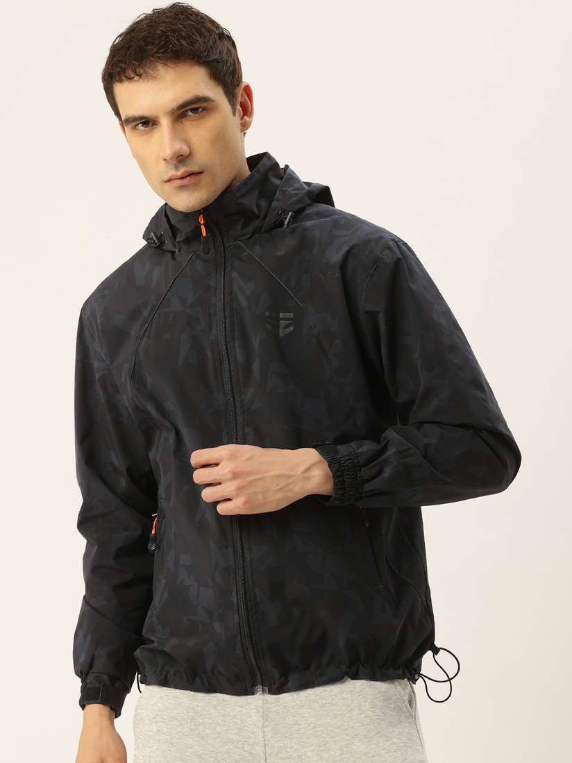Buy Sports52 wear Comfort Fit Printed Hooded Rain Jacket Rain Jacket for Men 29082908 Myntra