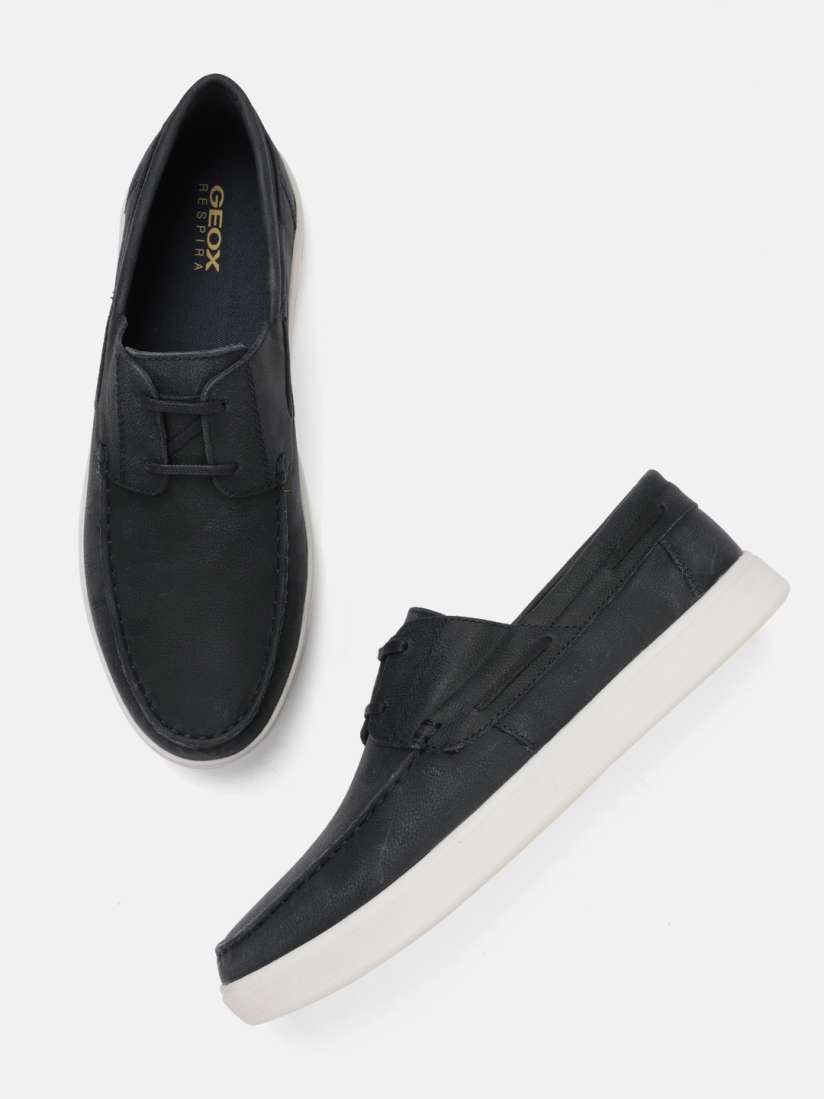 Buy Geox Men Moisture Wicking Leather Boat Shoes Casual Shoes for Men 29089418 Myntra