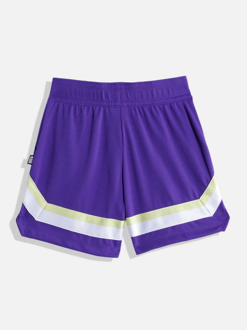 Buy TARMAK By Decathlon Kids Purple Nba Los Angeles Lakers Basketball Shorts Shorts for Boys 29103714 Myntra