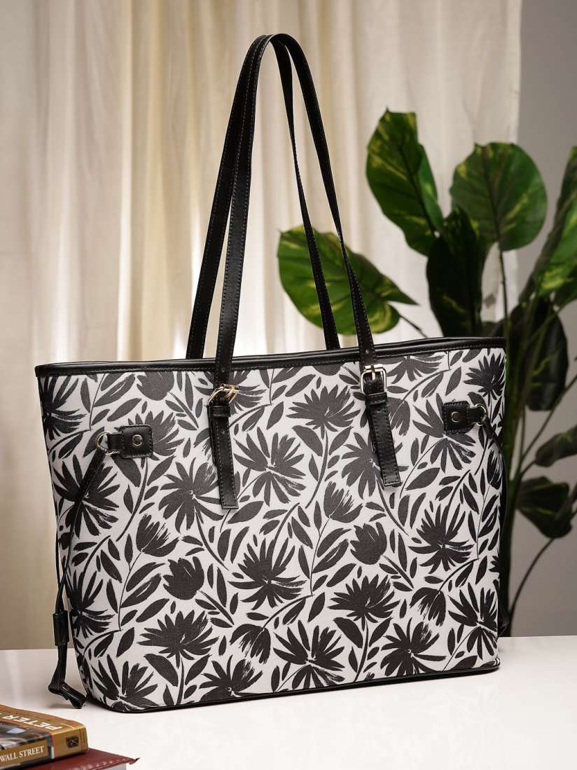 Floral print tote bag new arrivals