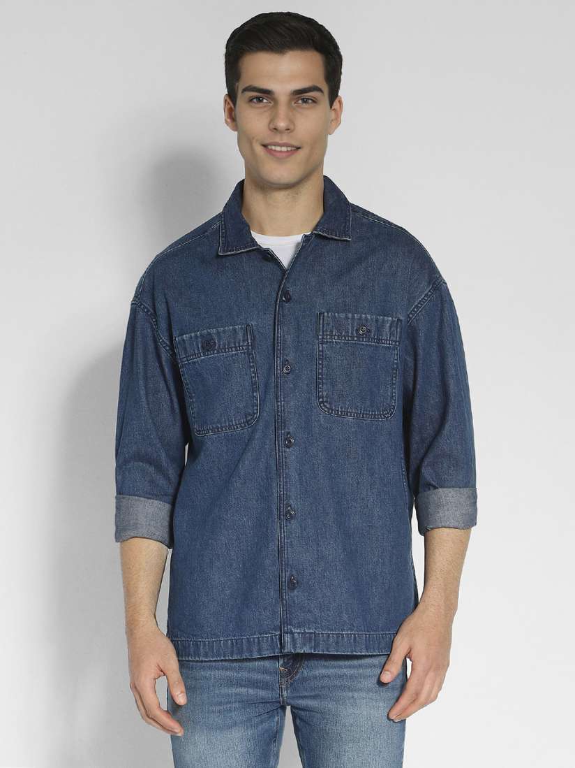 Buy AMERICAN EAGLE OUTFITTERS Cotton Denim Casual Shirt Shirts for Men 29117808 Myntra