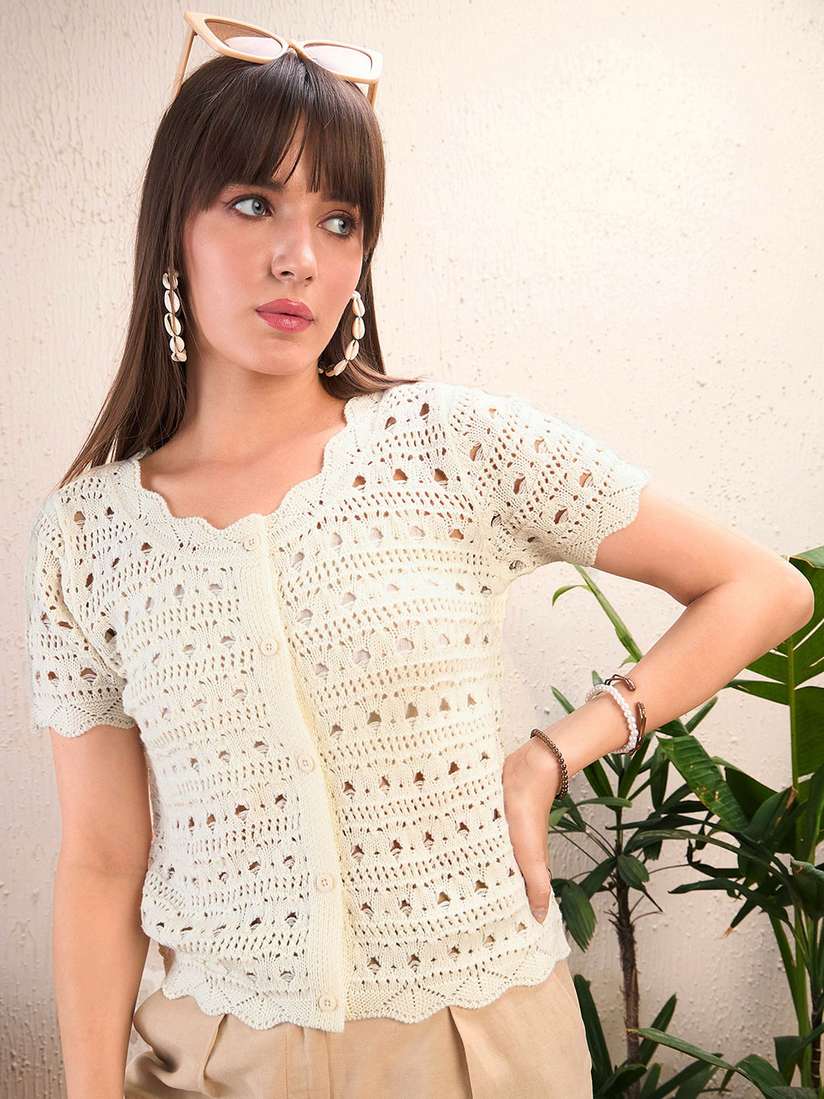 womens crochet tops