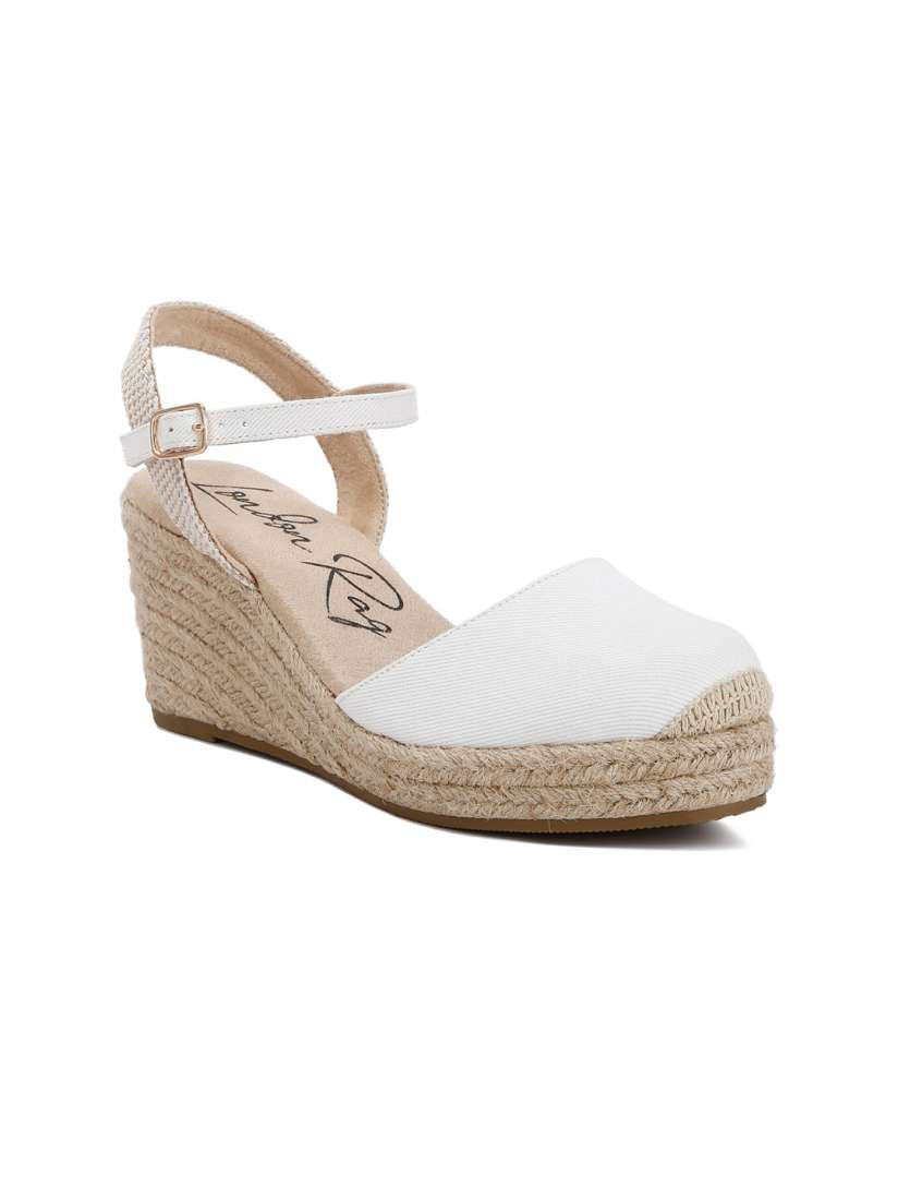 Buy London Rag Suede Textured Round Toe Wedges Heels for Women 29128230 Myntra