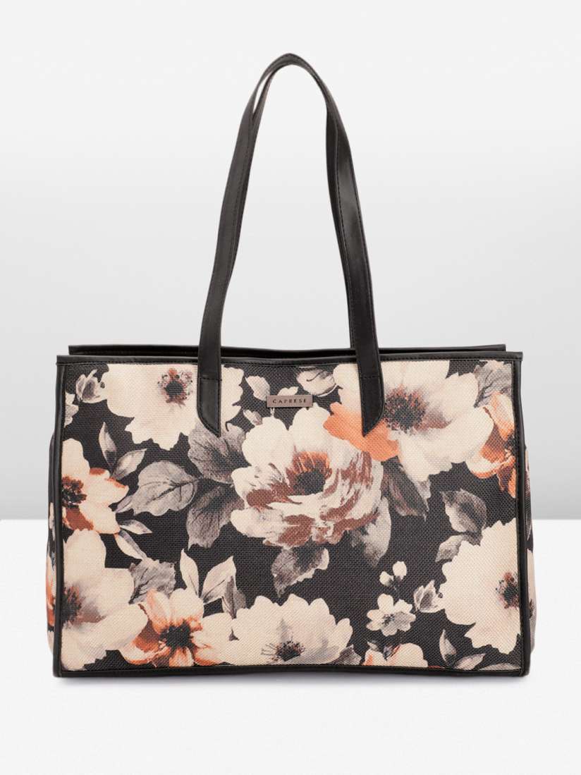 Buy Caprese Floral Printed Structured Shoulder Bag Handbags for Women 29130568 Myntra