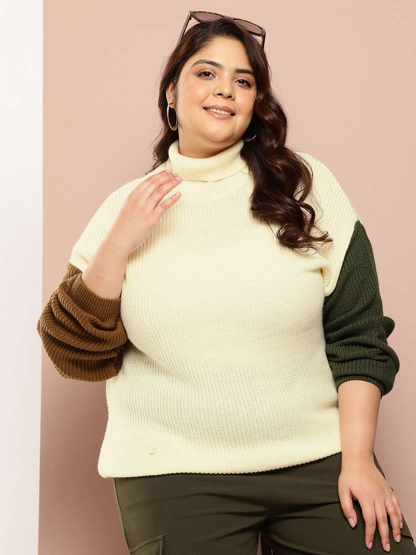 Boohoo Plus Size Boohoo Roll Neck Jumper Dress Clothing Roll Neck
