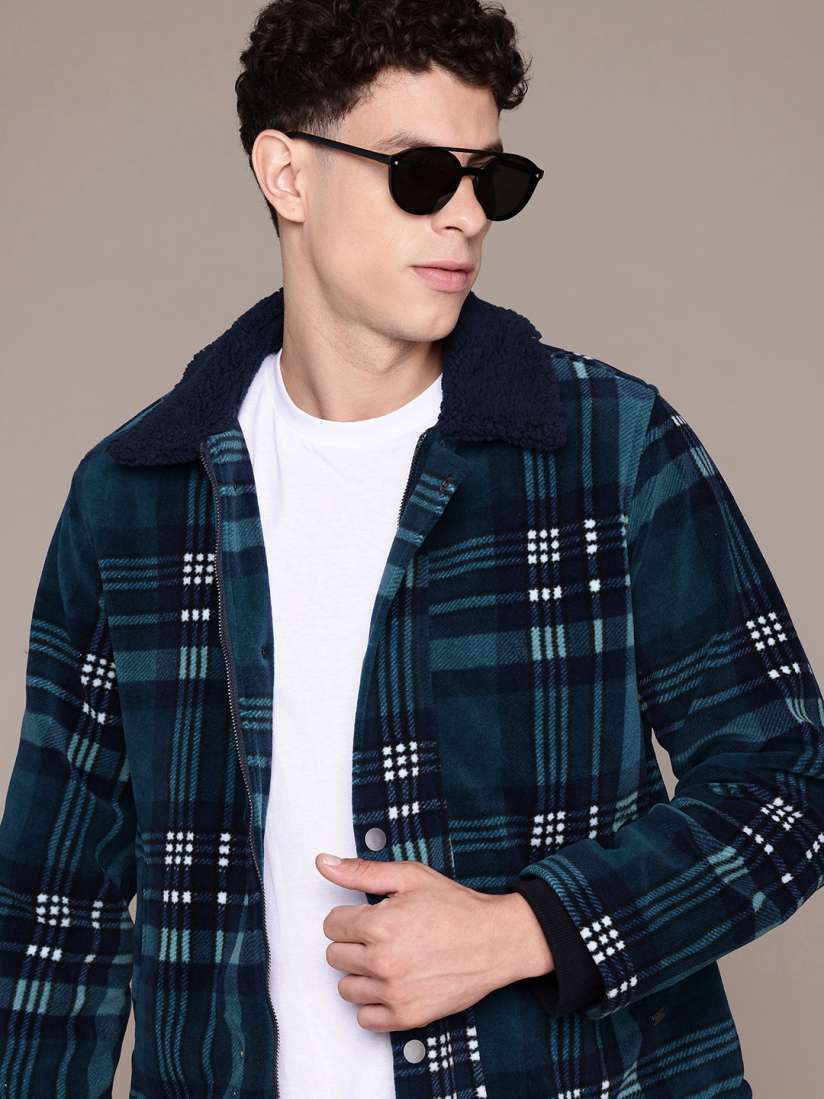 Checked jackets for men hotsell