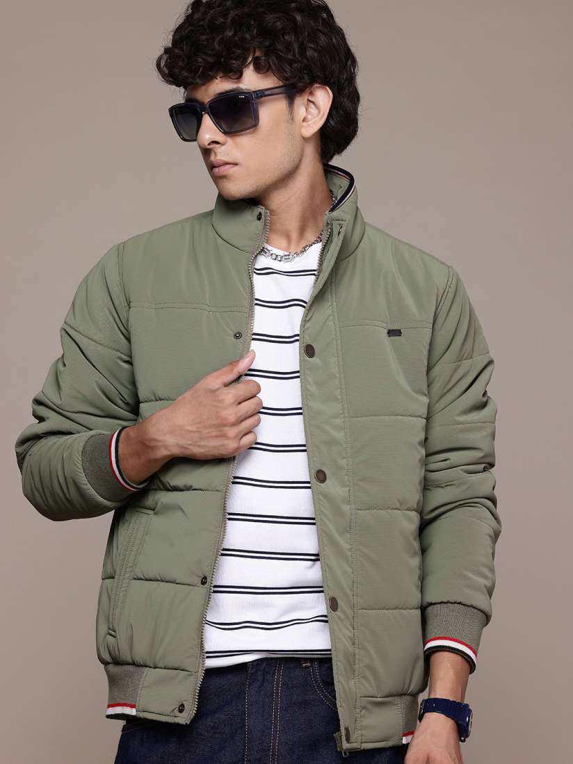 Bomber jacket myntra hot sale