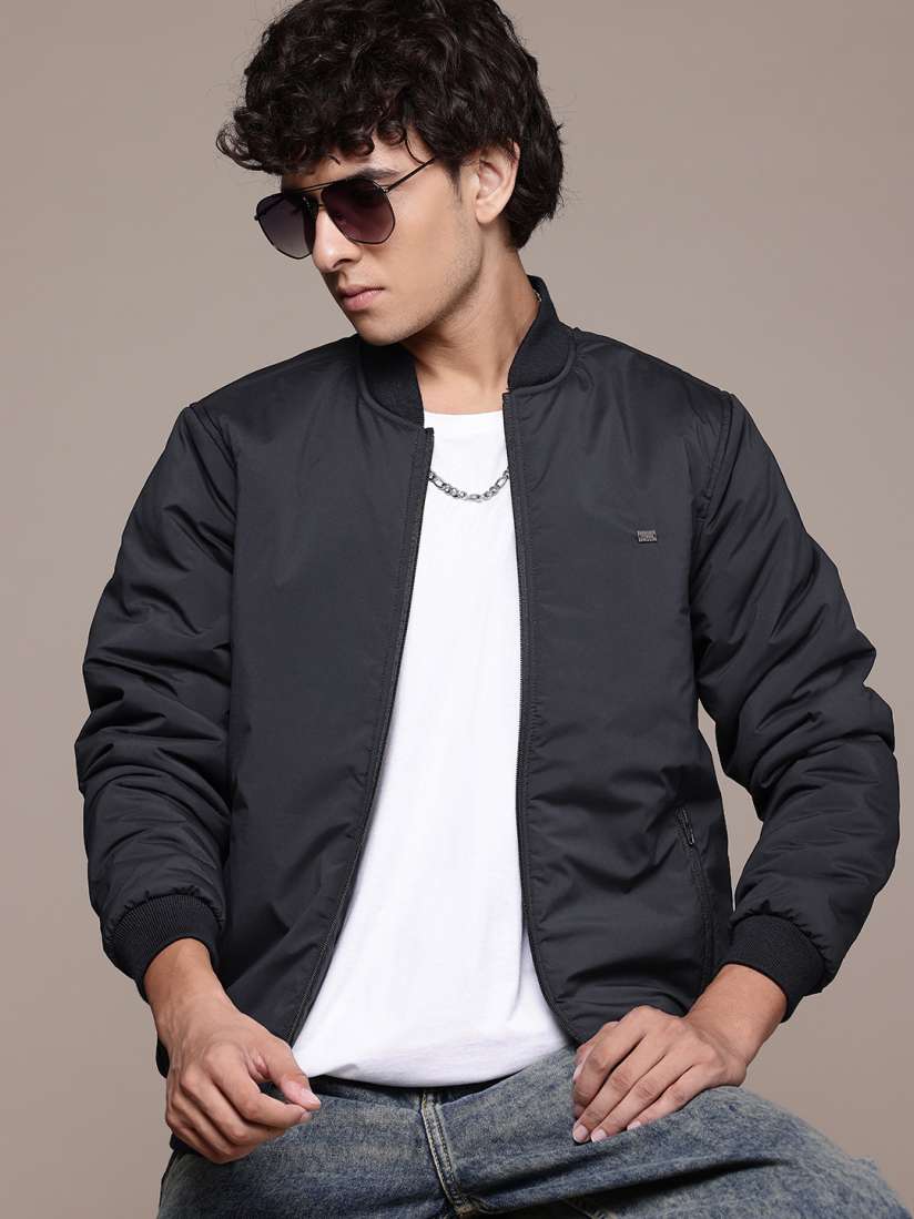 Buy The Roadster Lifestyle Co. Bomber Jacket Jackets for Men 29146072 Myntra