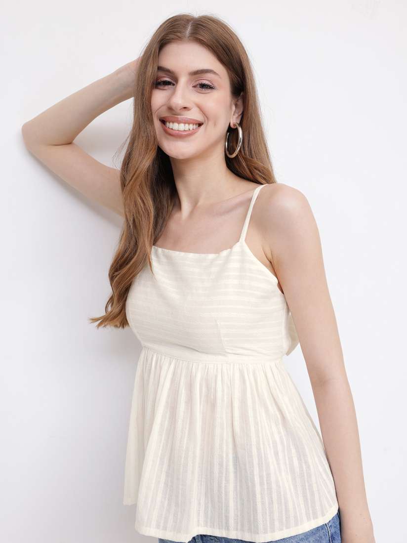 Summer strappy tops sale