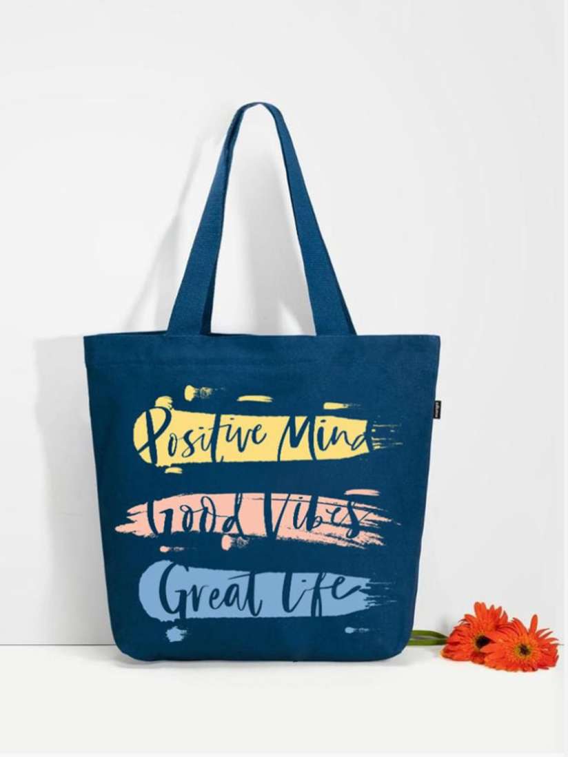 Buy EcoRight Typography Printed Shopper Tote Bag Handbags for Women 29163822 Myntra