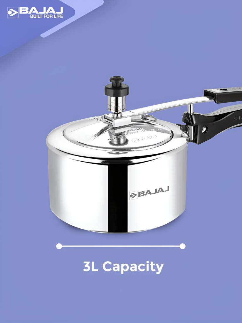 Buy Bajaj New Shakti Grey Aluminium ILPC Pressure Cooker 3 L Pressure Cooker for Unisex 29169442 Myntra