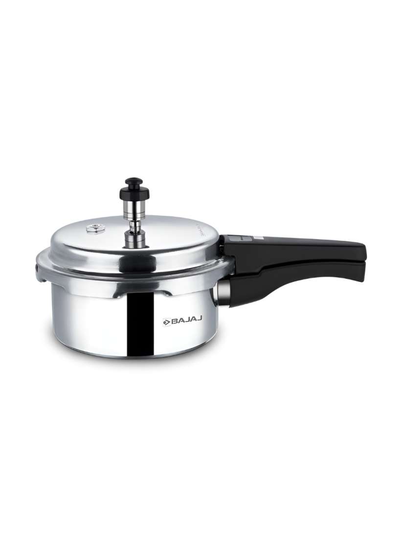 Buy Bajaj Silver Toned PCX 2IB Stainless Steel Pressure Cooker With Outer Lid 2 L Pressure Cooker for Unisex 29169444 Myntra