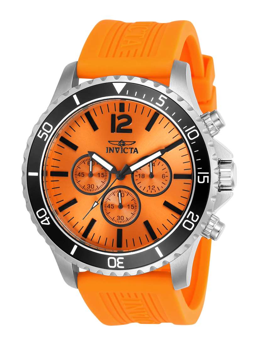 Buy Invicta Men Pro Diver Chronograph Quartz Orange Dial Analog Watch 24390 Watches for Men 29174908 Myntra