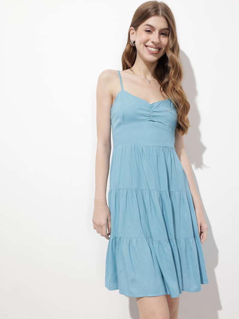 Flowy fit and flare dresses shop