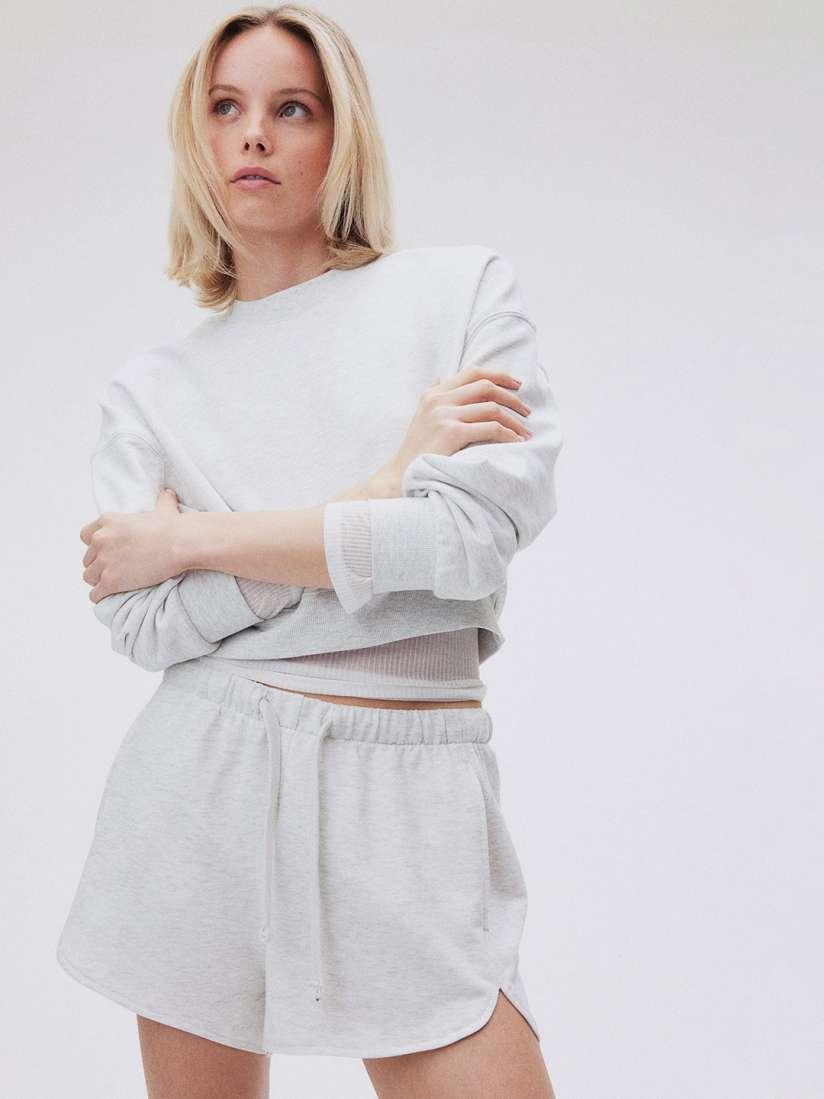 Ladies sweatshirt shorts shop