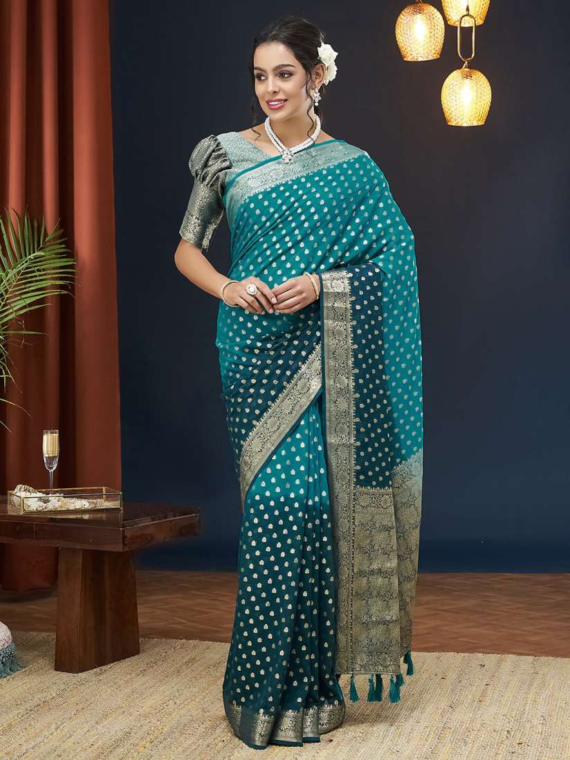 Banarasi saree on myntra top
