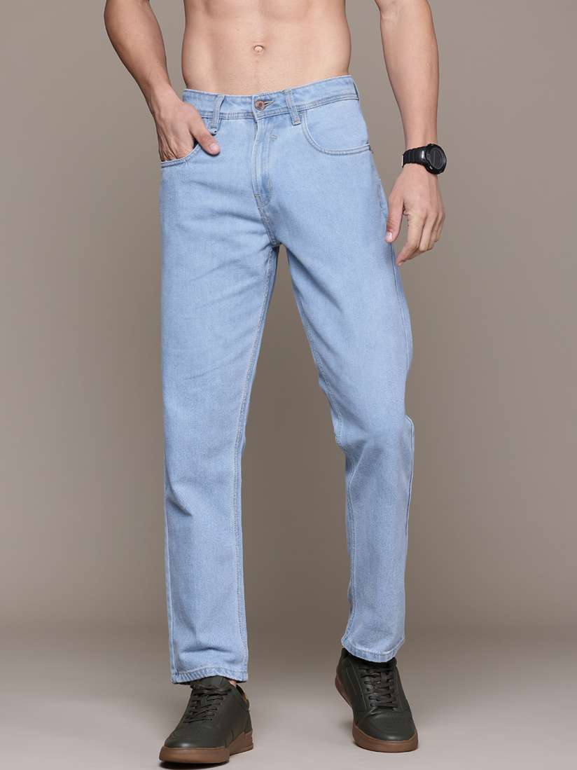Buy Roadster The Life Co. Non Stretchable Relaxed Fit Pure Cotton Jeans Jeans for Men 29200542 Myntra