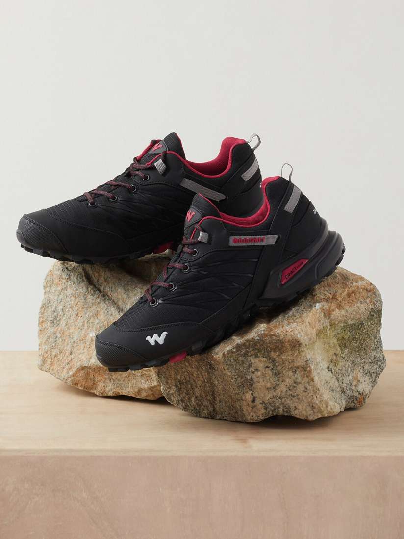 Wildcraft shoes black on sale