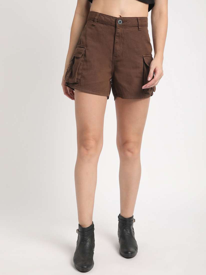 Myntra shorts for ladies cheap