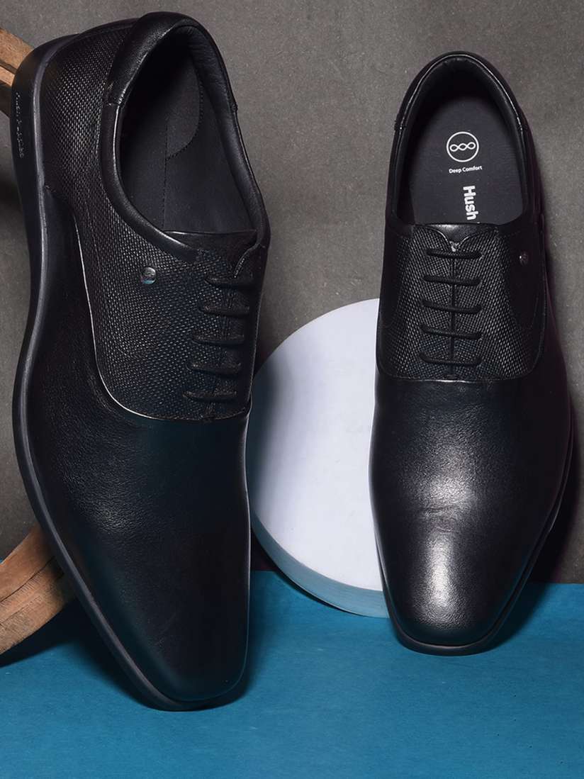 Buy Hush Puppies CORSO OXFORD 2.0 Men Textured Formal Oxfords Formal Shoes for Men 29222972 Myntra