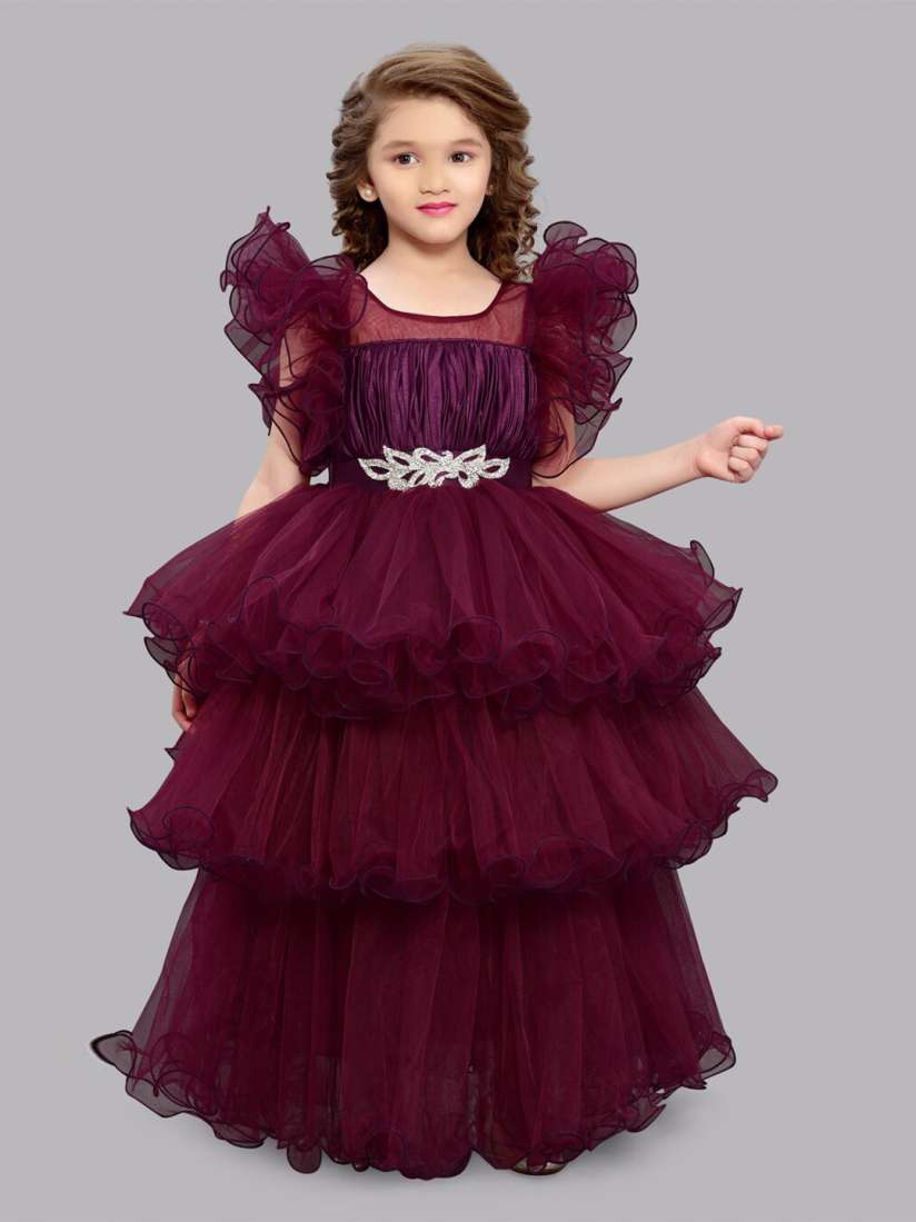 Myntra girls gown shop